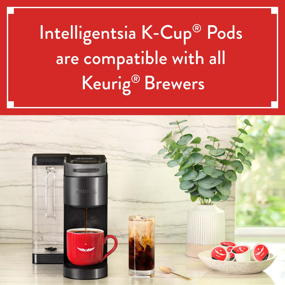 Intelligentsia pack beside ruler for size and 60-count scale