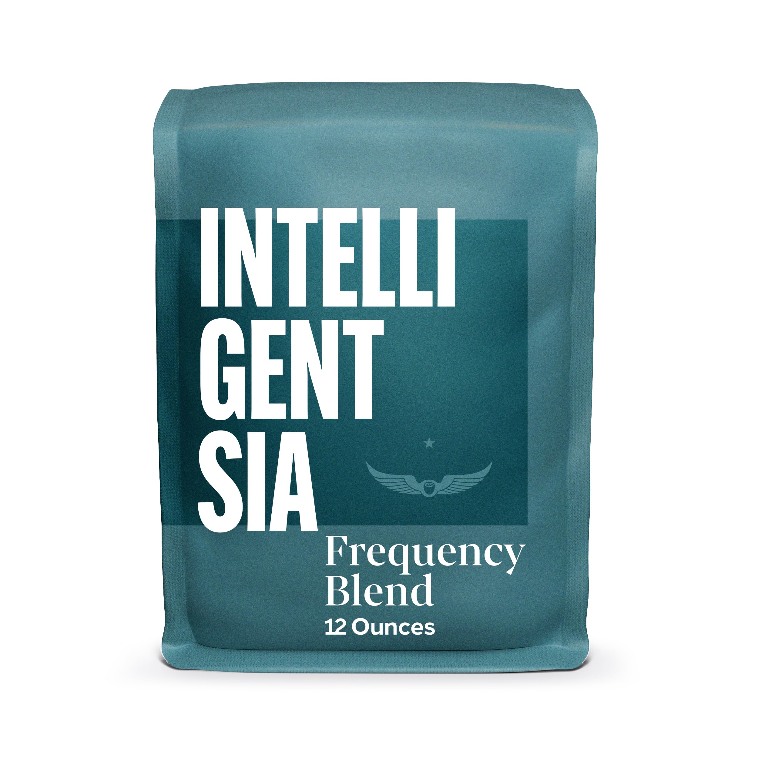 Intelligentsia Frequency front packaging showing brand and blend for easy identification