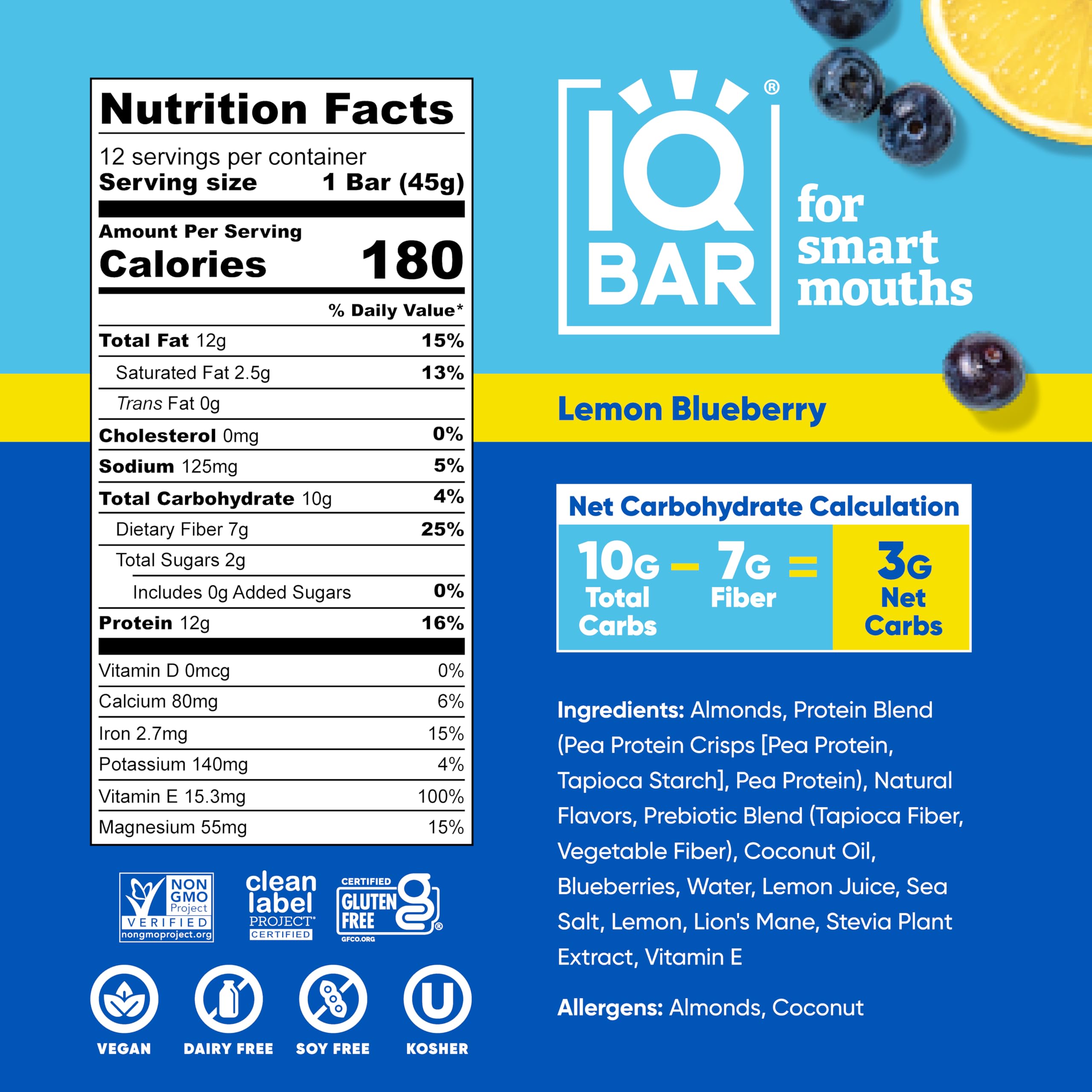 IQBAR cross-section showing chewy texture and high-fiber structure