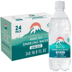 IRIS front packaging showing Mount Fuji source and bold fizz benefit