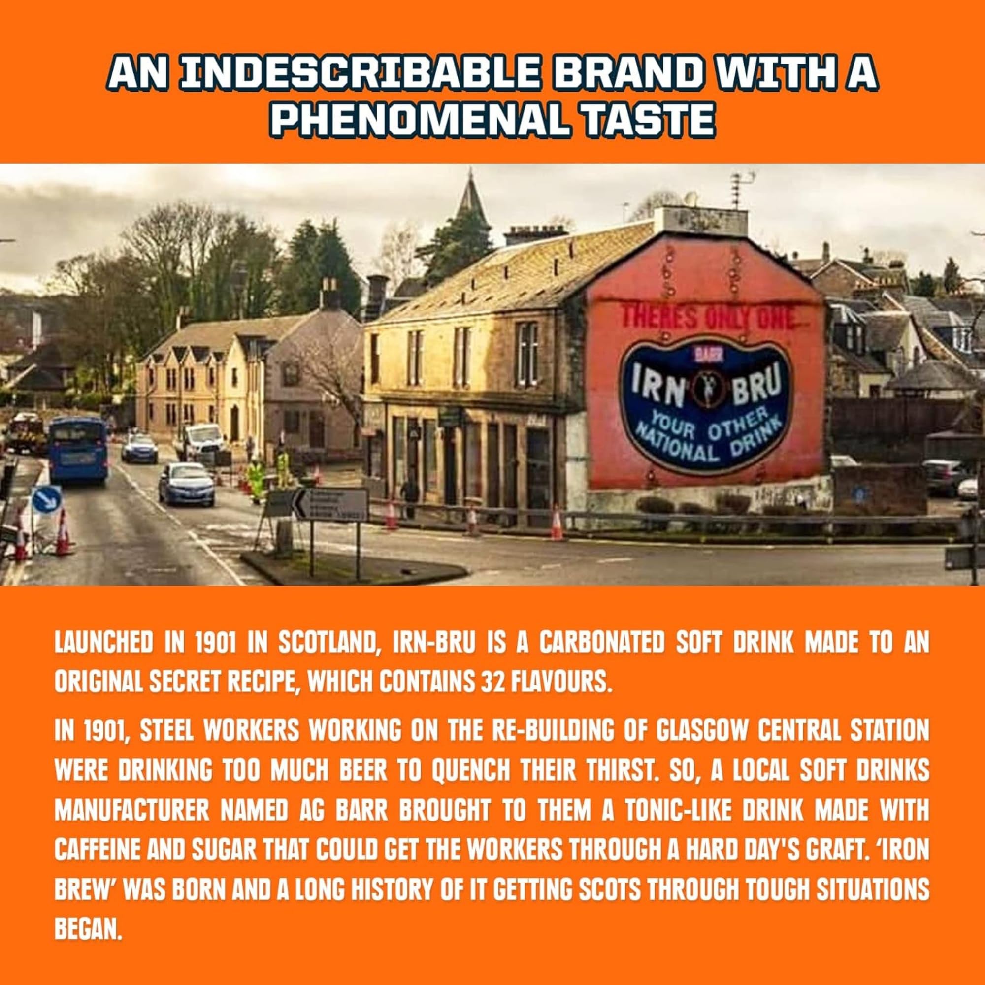 IRN-BRU nutrition label closeup for ingredient and info transparency