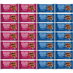 Iron Shield Nature's Bakery front packaging showing 32 twin packs and variety