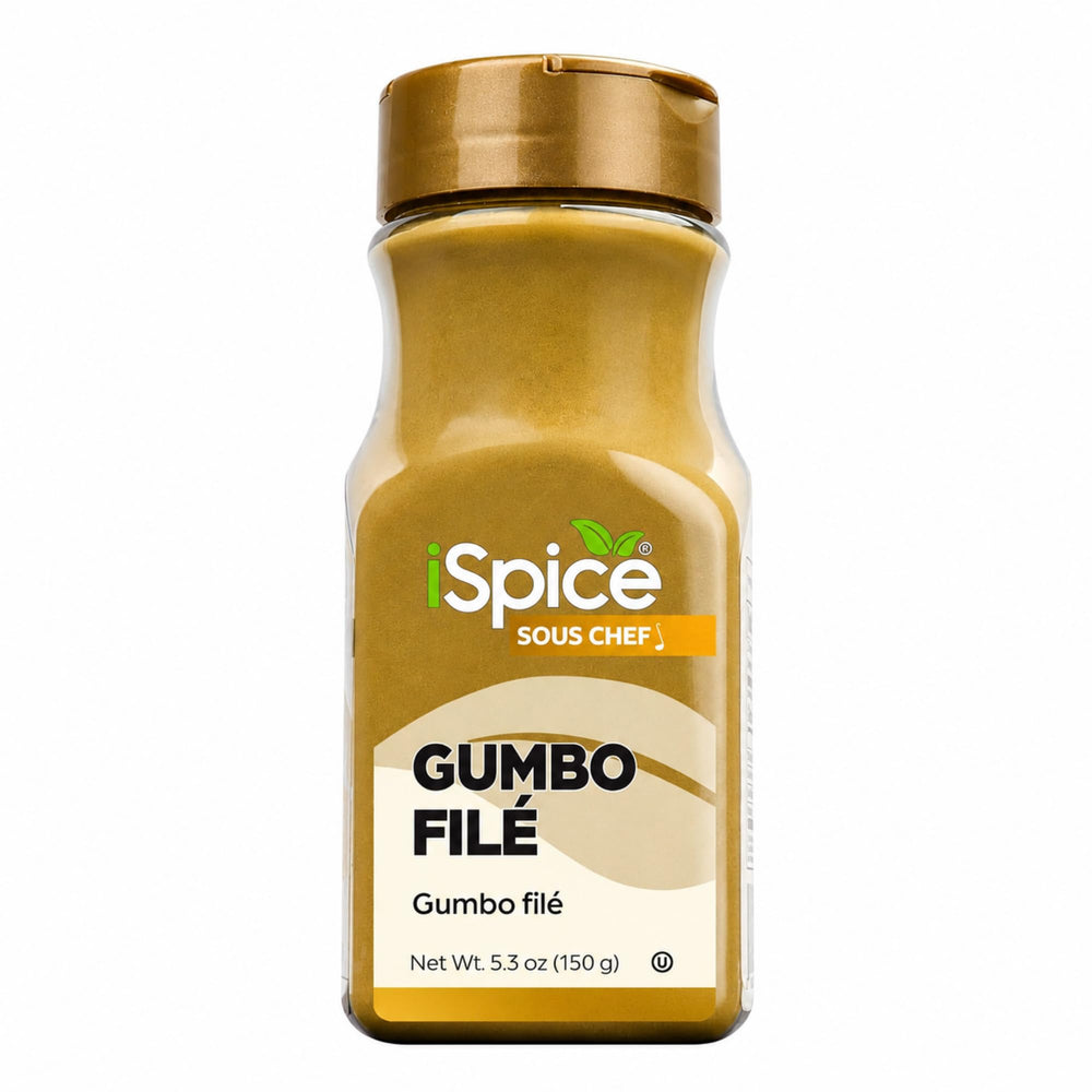iSpice jar label detail showing ingredients and American-made quality