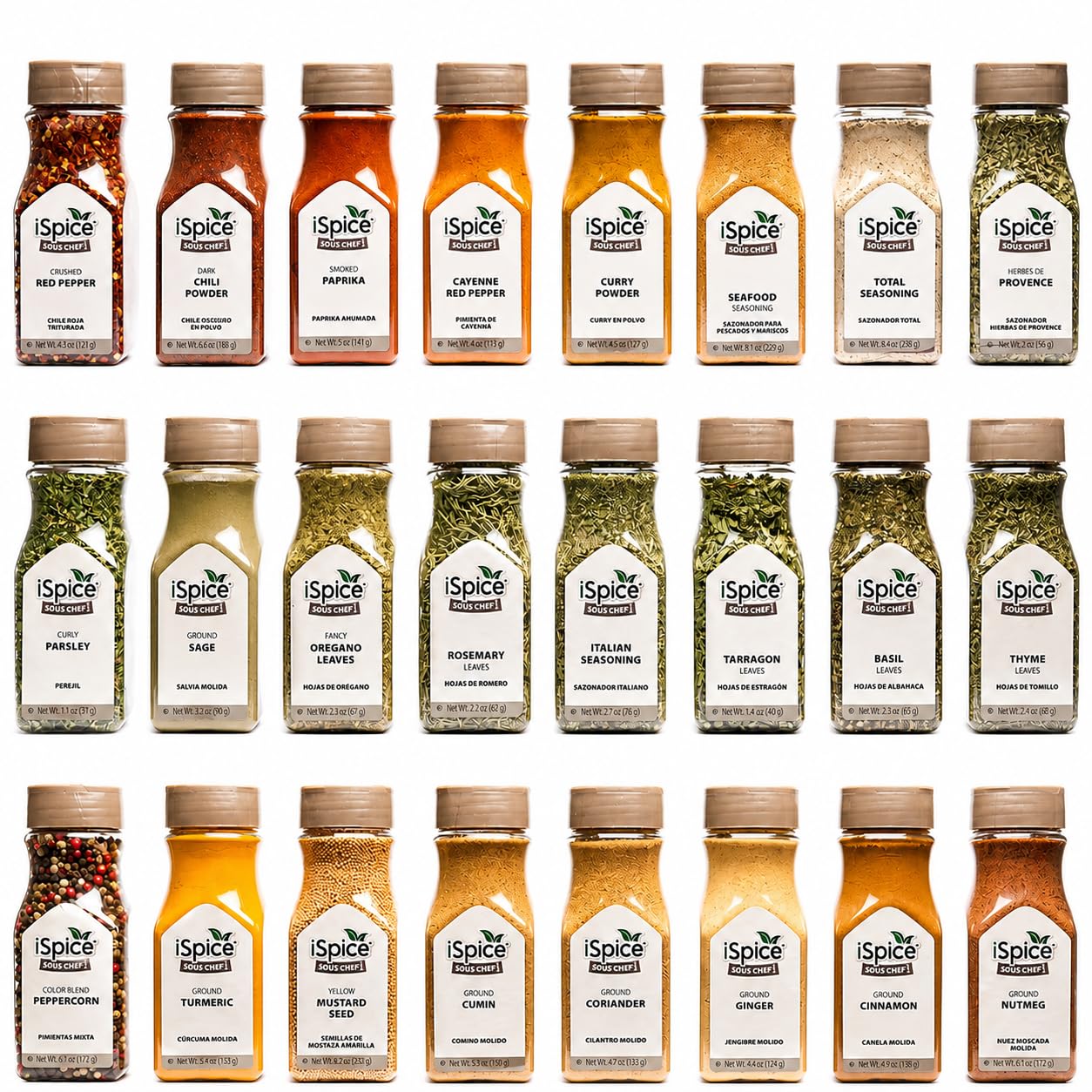 iSpice front packaging showing full 24-pack and clear benefit of variety