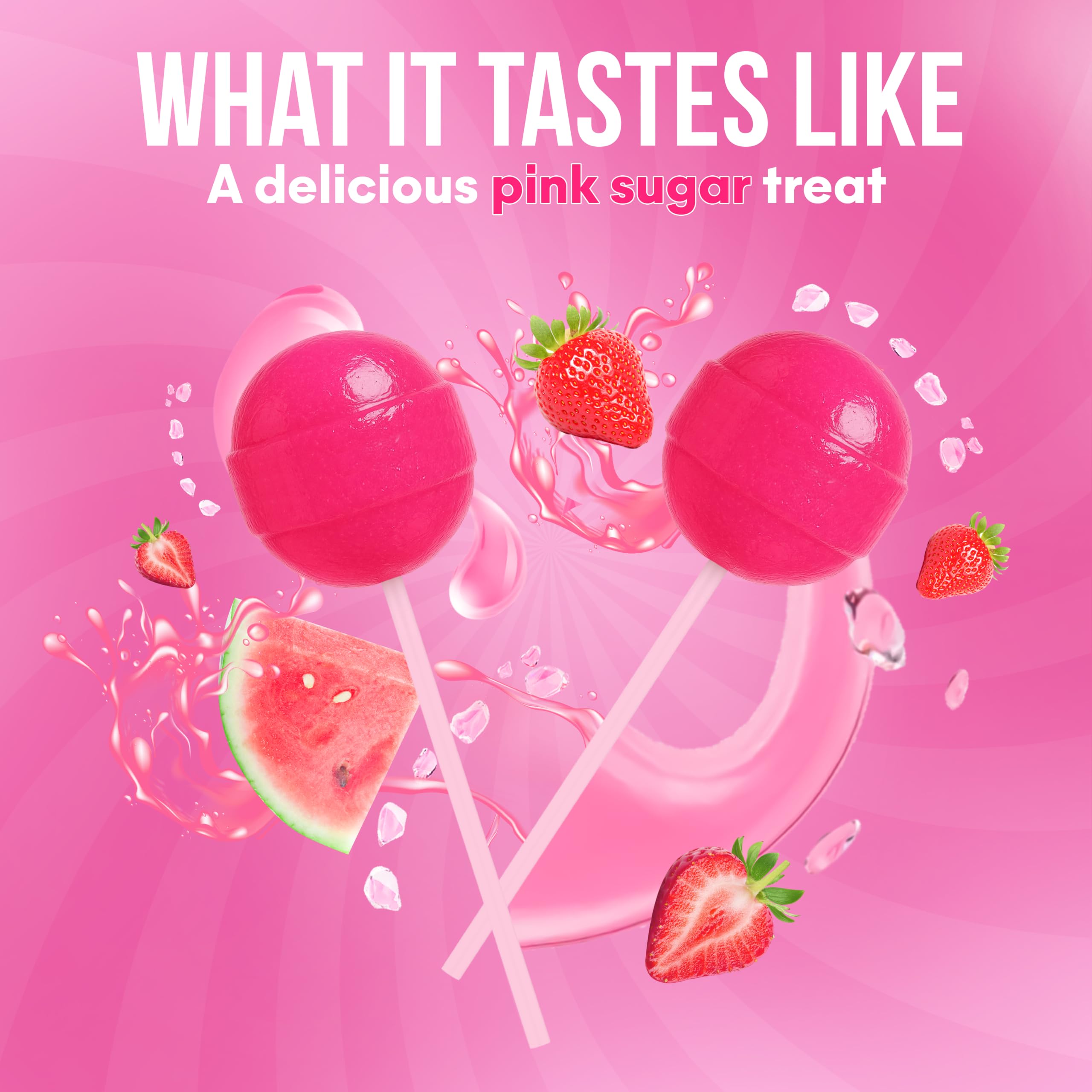 It Girl Vitamins individually wrapped lollipop emphasizing portability