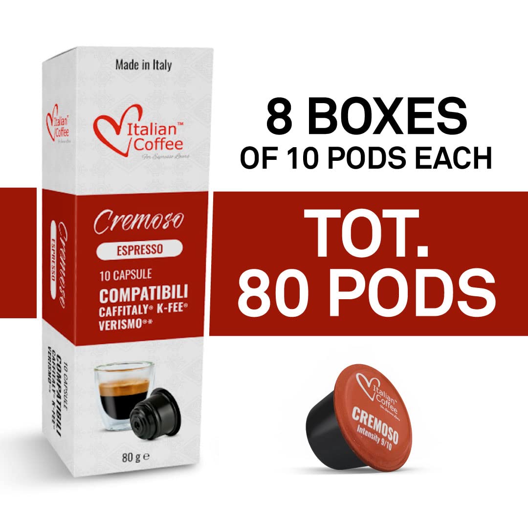 Italian Coffee For Espresso Lovers pod close-up highlighting capsule seal quality