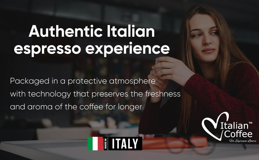 ITALIAN COFFEE FOR ESPRESSO LOVERS crema close-up demonstrating smooth texture and aroma