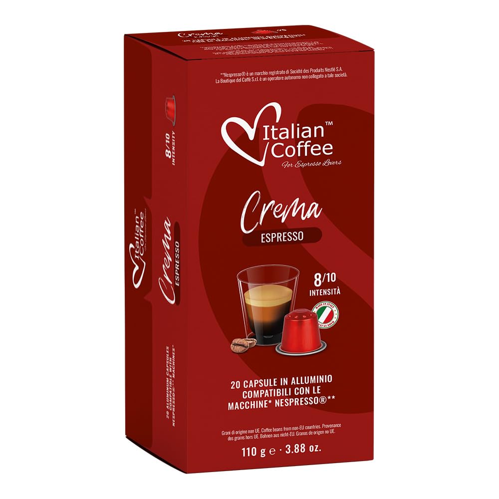 ITALIAN COFFEE FOR ESPRESSO LOVERS front packaging showing five boxes and branding for easy bulk buy