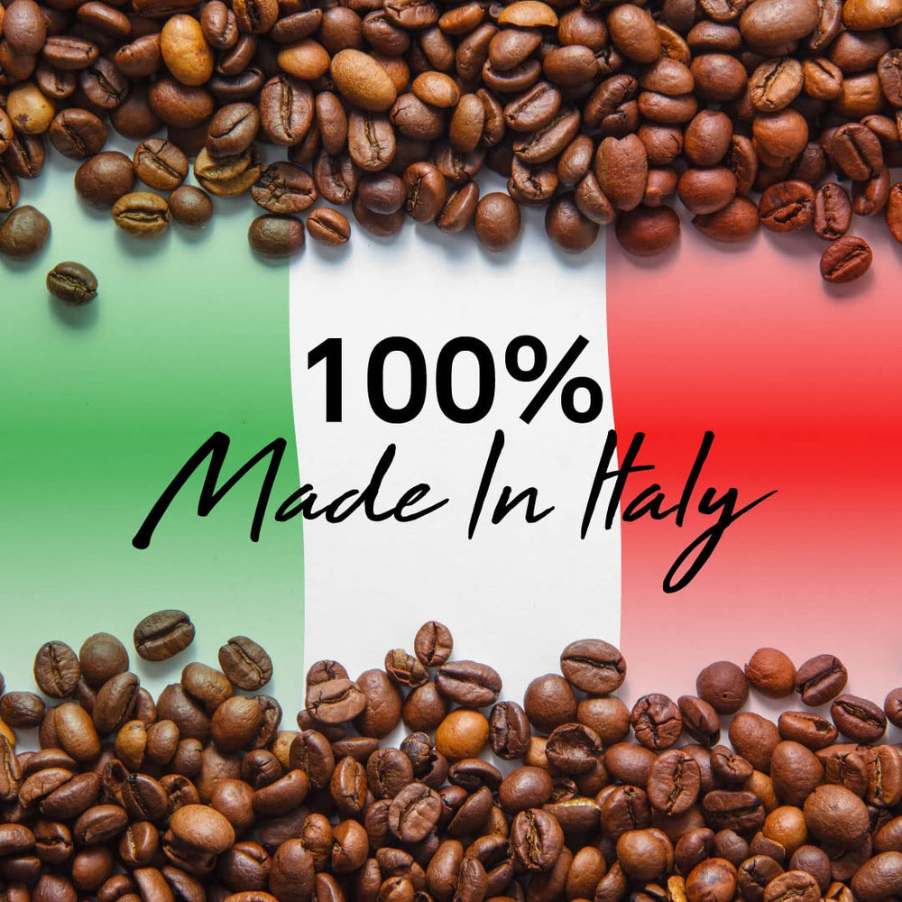 Italian Coffee For Espresso Lovers capsule inserted in Verismo machine for easy brewing