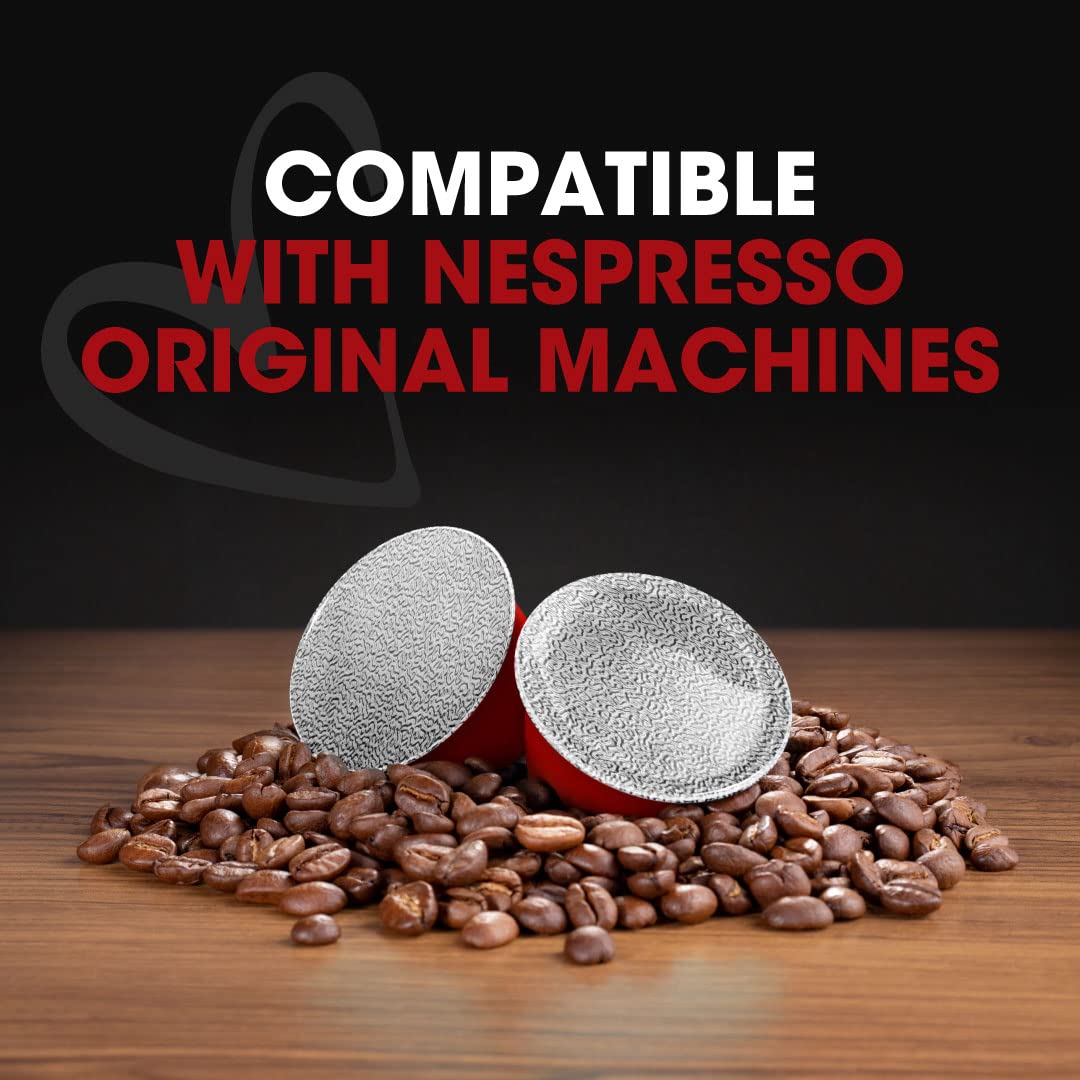 ITALIAN COFFEE FOR ESPRESSO LOVERS single polypropylene pod close-up highlighting freshness seal
