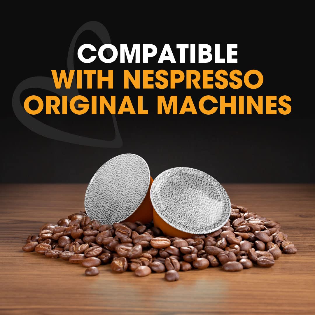 ITALIAN COFFEE FOR ESPRESSO LOVERS close-up of single pod highlighting build quality