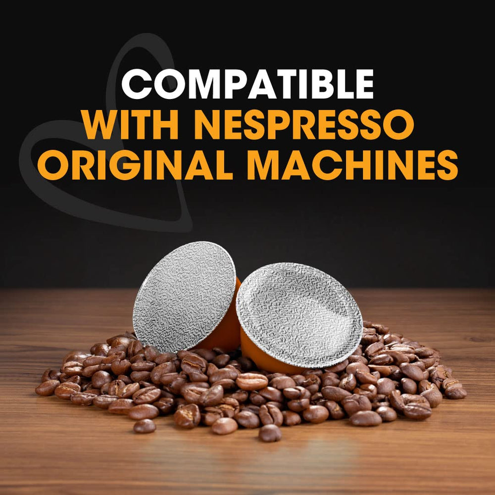 ITALIAN COFFEE FOR ESPRESSO LOVERS close-up of single pod highlighting build quality