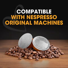 ITALIAN COFFEE FOR ESPRESSO LOVERS close-up of single pod highlighting build quality