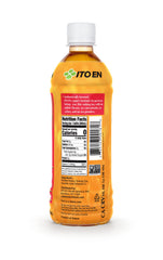 ITO EN Golden Oolong bottle label close-up highlighting whole-leaf blend and clarity