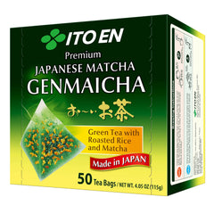 ITO EN front packaging showing tea box and convenience benefit