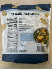 It's Delish close-up sliced almond texture highlighting even thinness and crunch