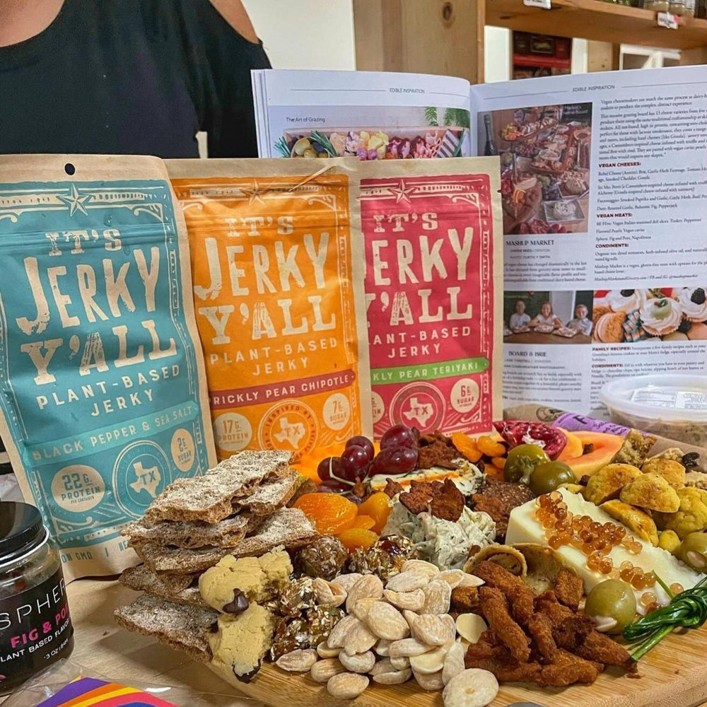 It's Jerky Y'all Variety Pack Plant-Based Jerky 3-Pack — Vegan, Low-Carb Whole Soybean Protein