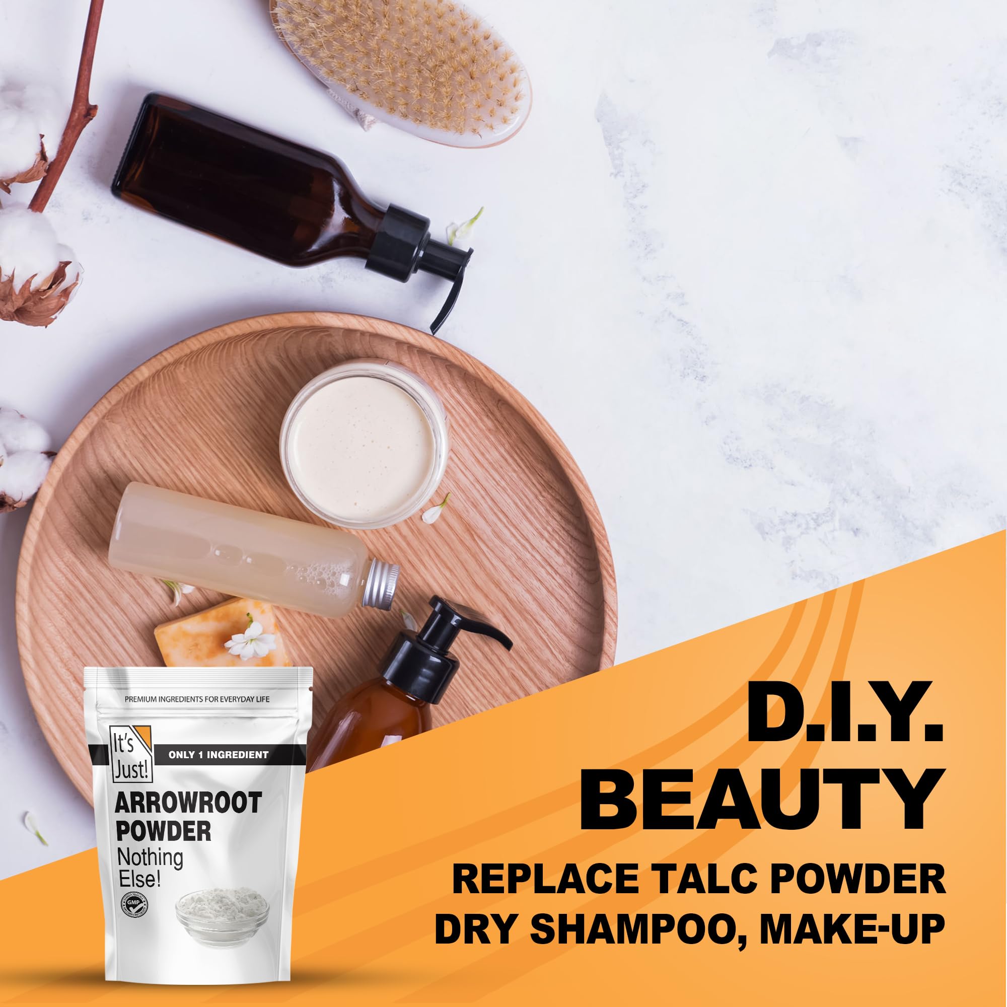 It's Just! arrowroot used to thicken a glossy fruit sauce for clear finish