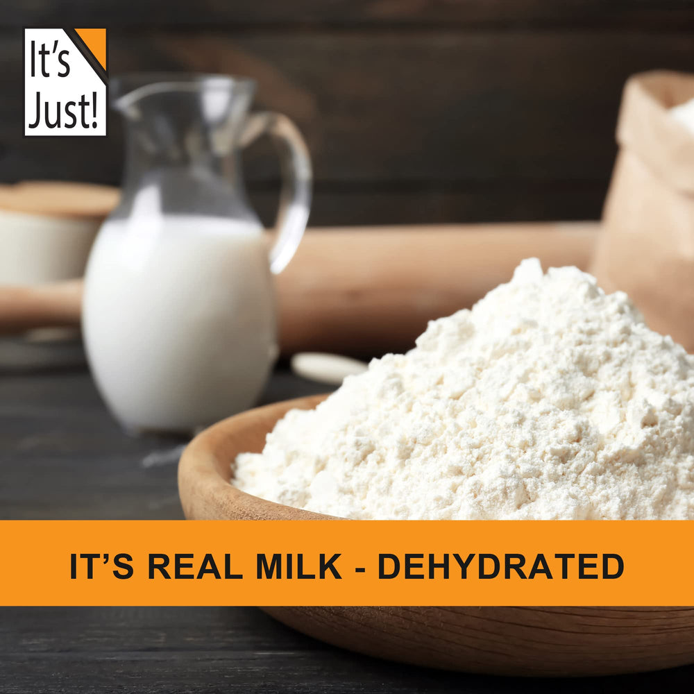 It's Just! used in baking showing batter consistency and recipe benefit