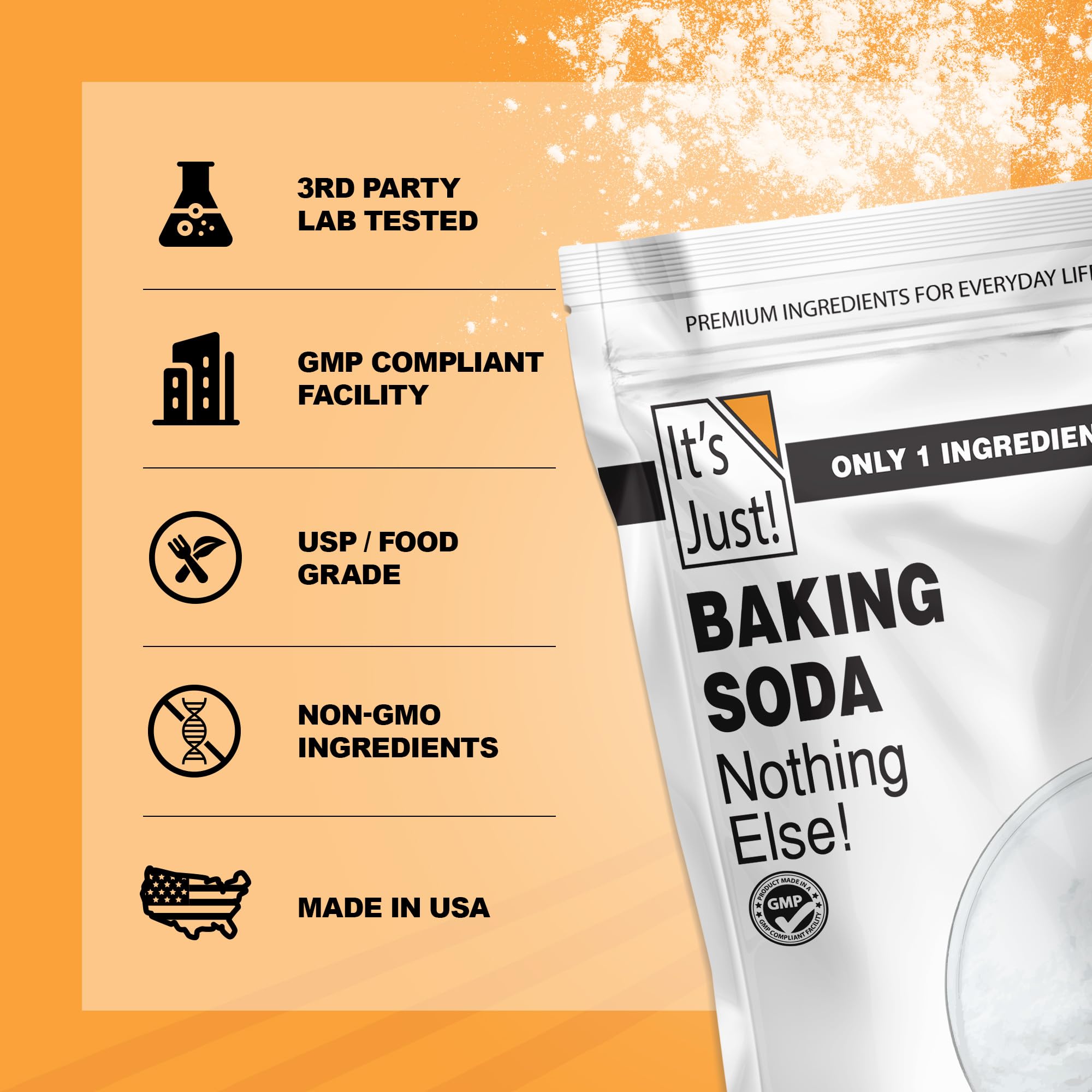 It's Just! added to laundry for fresher clothes and boosted cleaning power