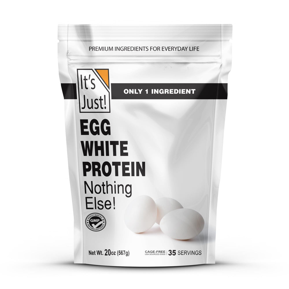 It's Just! front packaging showing 20oz pouch and clear labeling for confident purchase