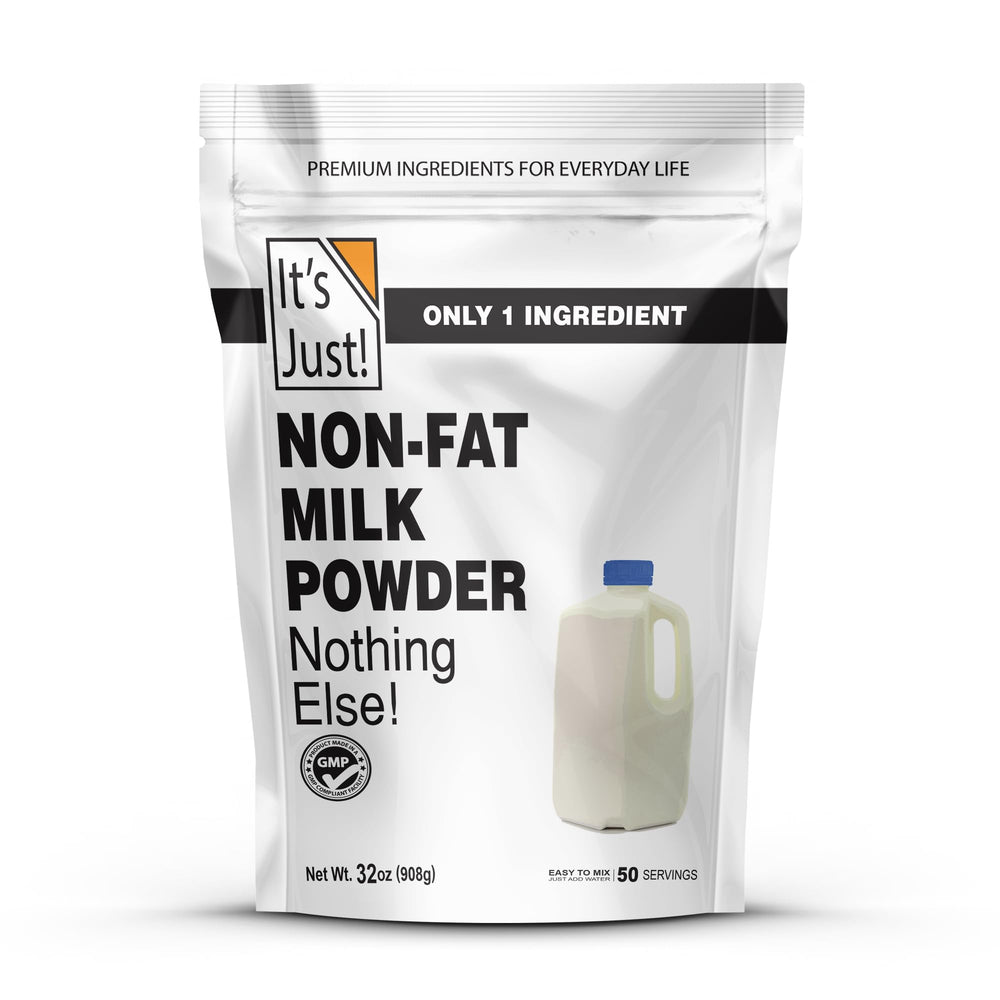 It's Just! front packaging showing 2 lb bag and product benefit convenience