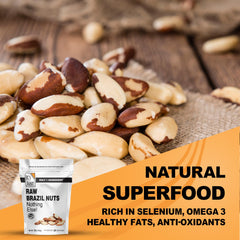 It's Just! Brazil nuts in a bowl ready to snack or add to recipes