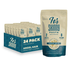 It’s Skinny front packaging showing 24-pack convenience and low-carb benefit