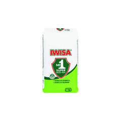 Iwisa pack front view showing 1kg label and clear benefit of fortified nutrients