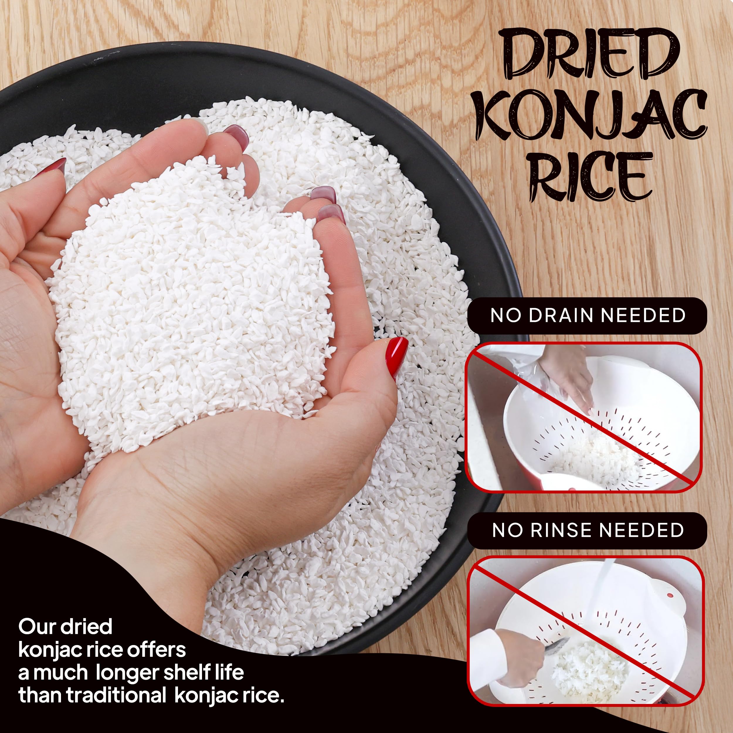 Rice cooker with Izukappa mixed with white rice illustrating easy prep