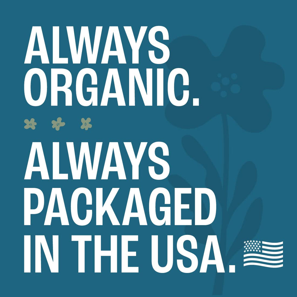 J Mac Botanicals certification label close-up highlighting organic quality