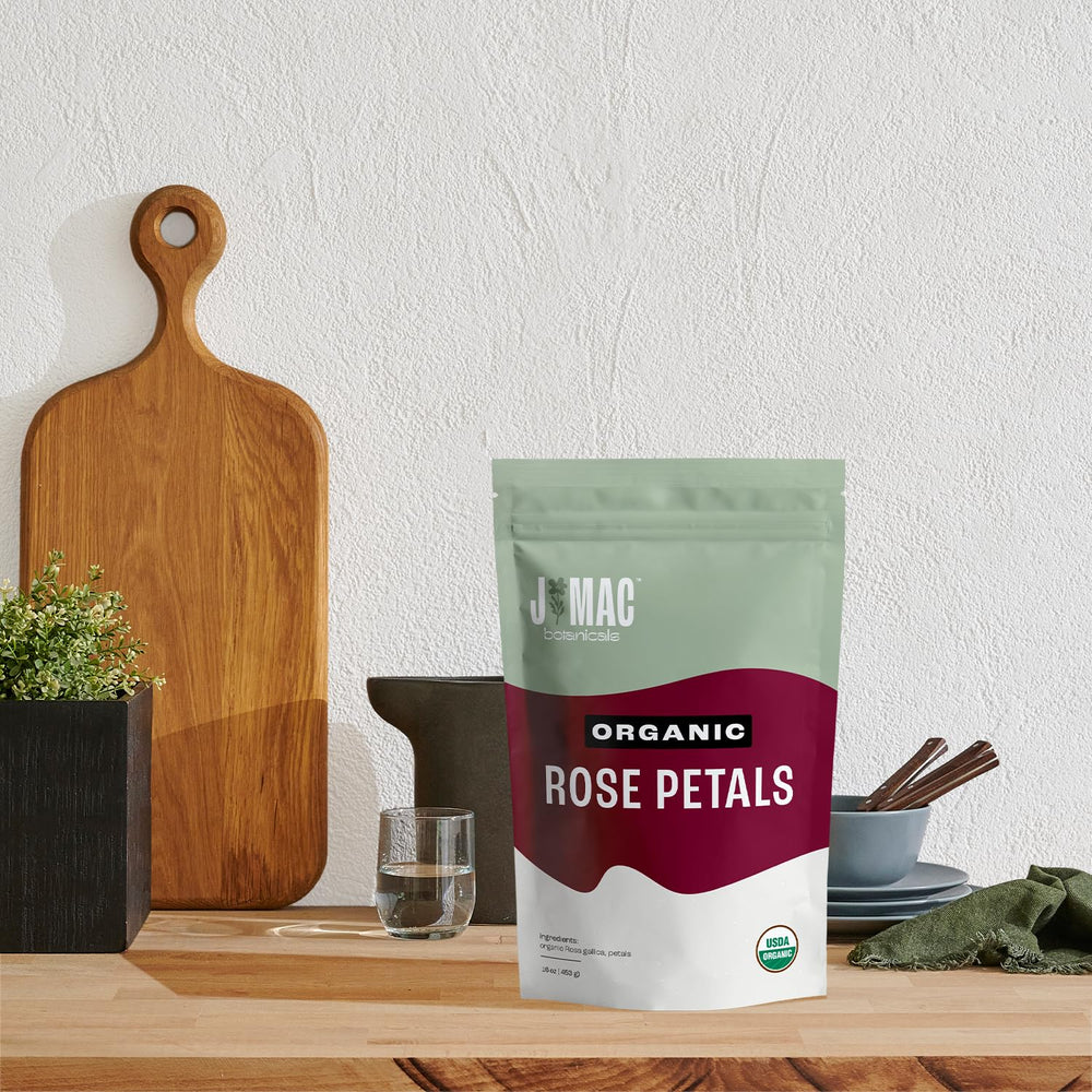 J MAC BOTANICALS label and organic certification ensuring product trust