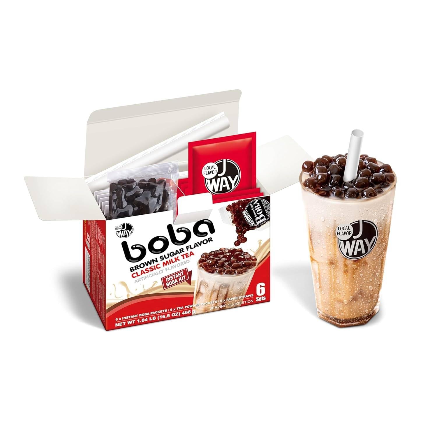 J WAY front packaging showing box and branding for quick identification and shelf appeal