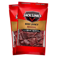 Jack Link's front packaging with resealable convenience for easy storage