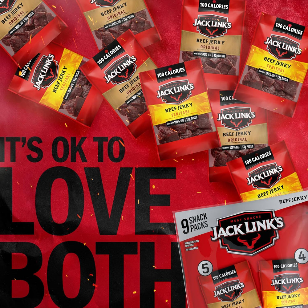 Jack Link's jerky texture close-up showing tender meat and chew satisfaction