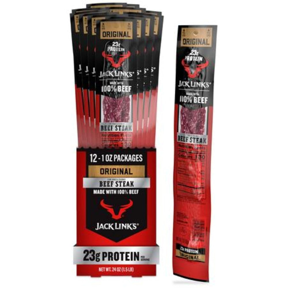 Jack Link's front packaging showing brand and protein benefit