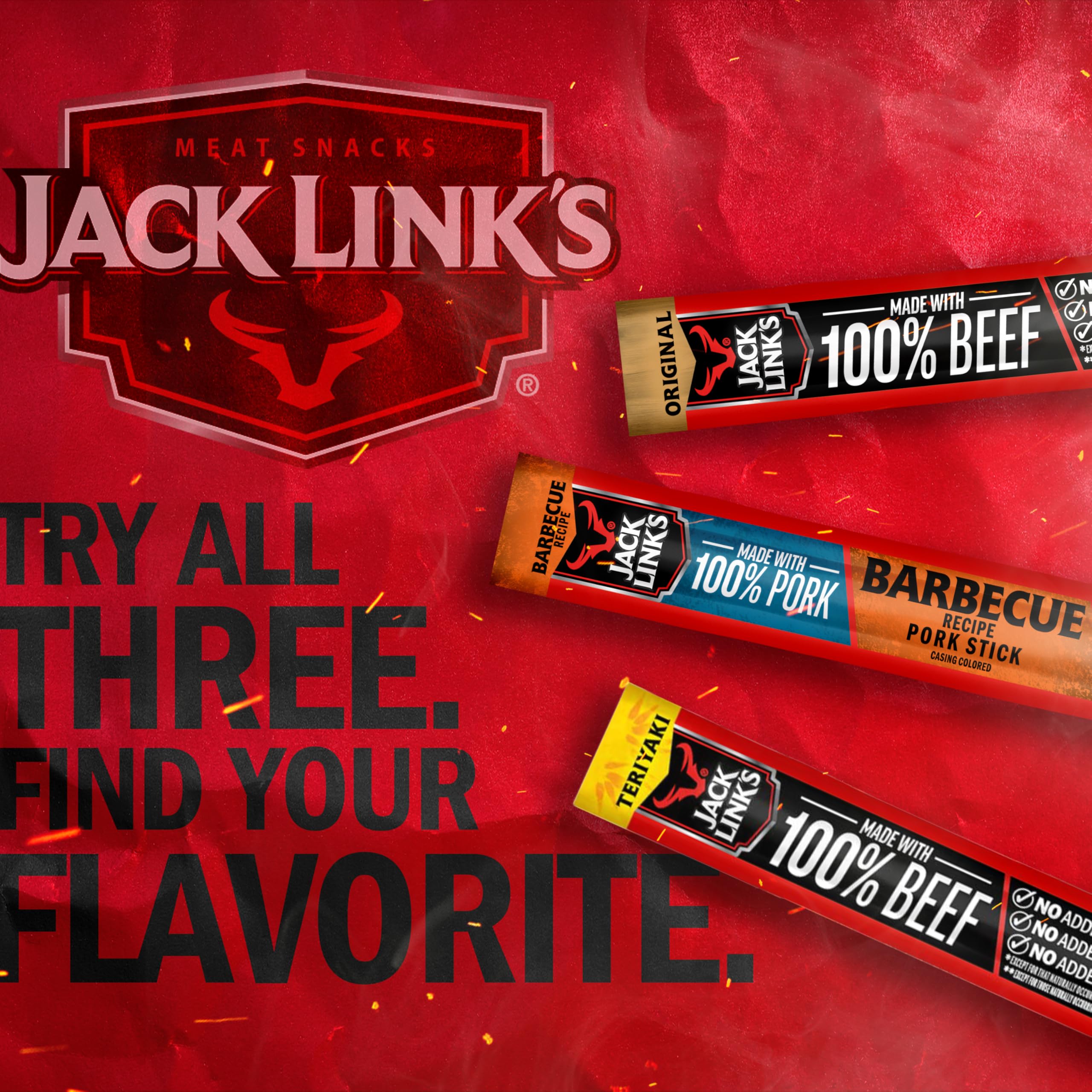 Jack Link's nutrition label close-up showing protein and ingredients