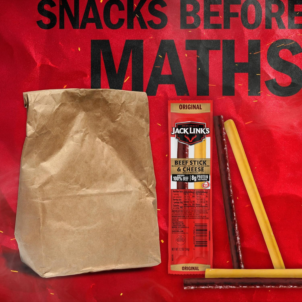 Jack Link's pair in hand showing single-serve portion for on-the-go