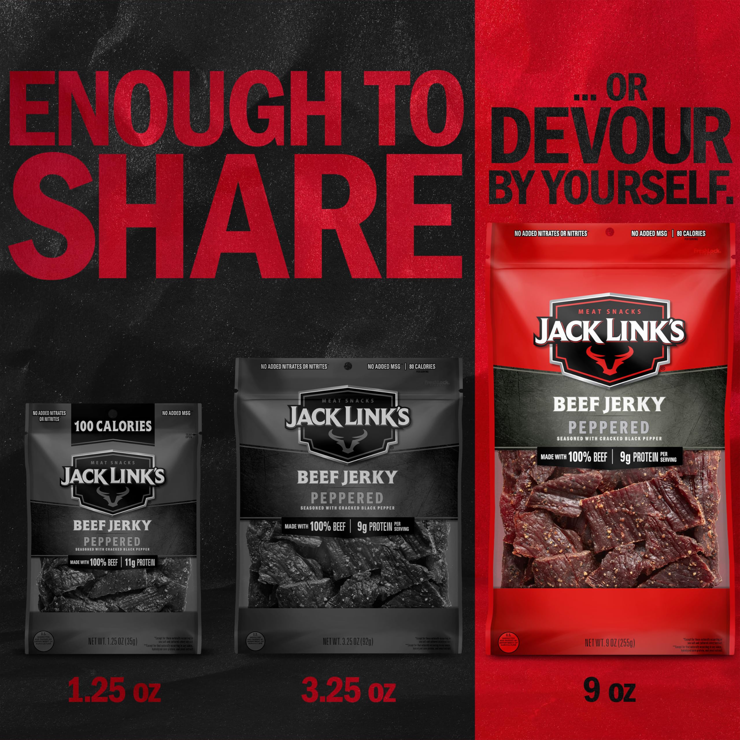 Jack Link's serving on wood platter for sharing showing party-ready presentation benefit