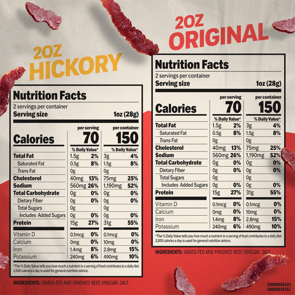 Jack Link's open bag displaying thin steak slices ready to eat for quick protein