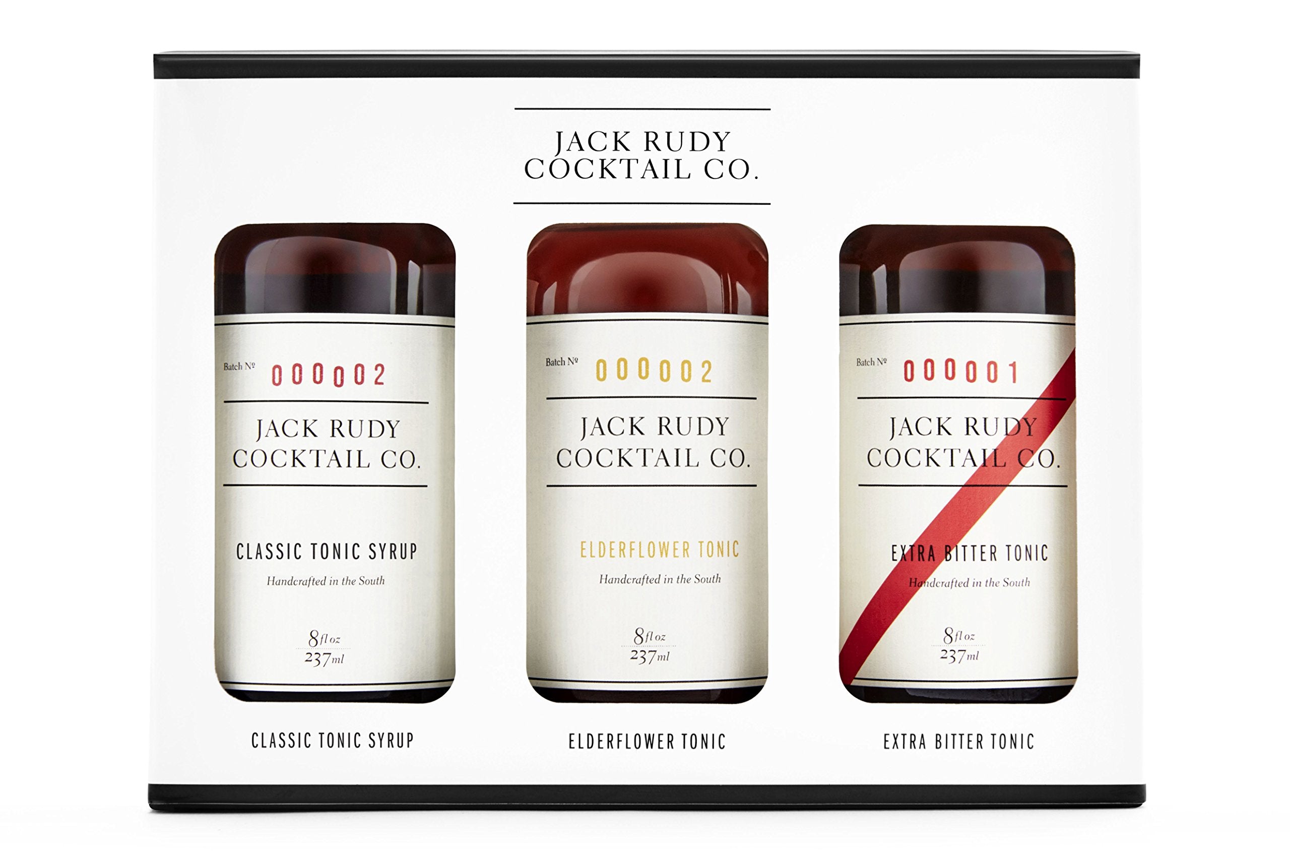Jack Rudy Classic Tonic close-up label and texture emphasizing concentrate quality and control