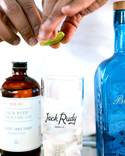 Jack Rudy label close-up highlighting ingredients and artisanal details for informed mixing