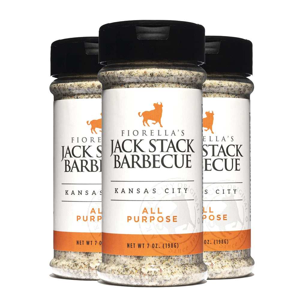 Fiorella's Jack Stack front packaging showing jar benefit of pantry-ready flavor