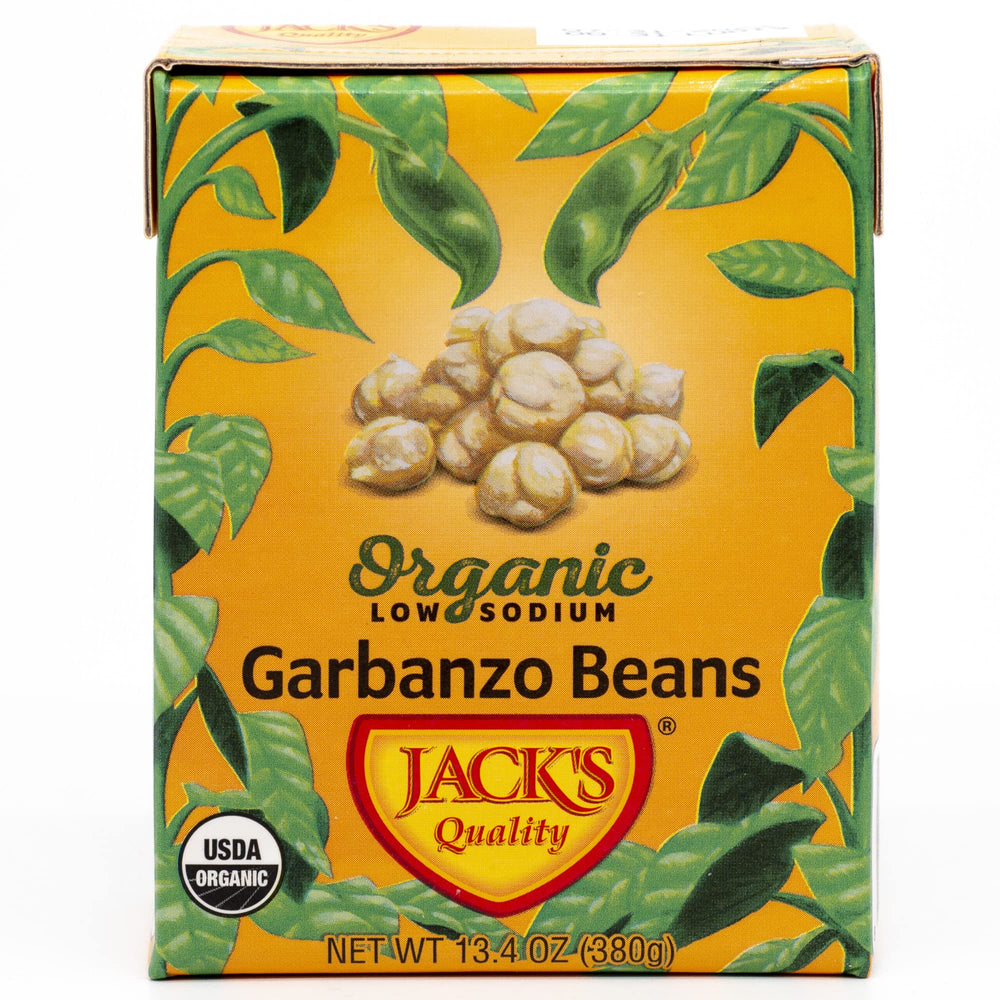 Jack's Organic pouch tear-open feature for easy, can-opener-free use