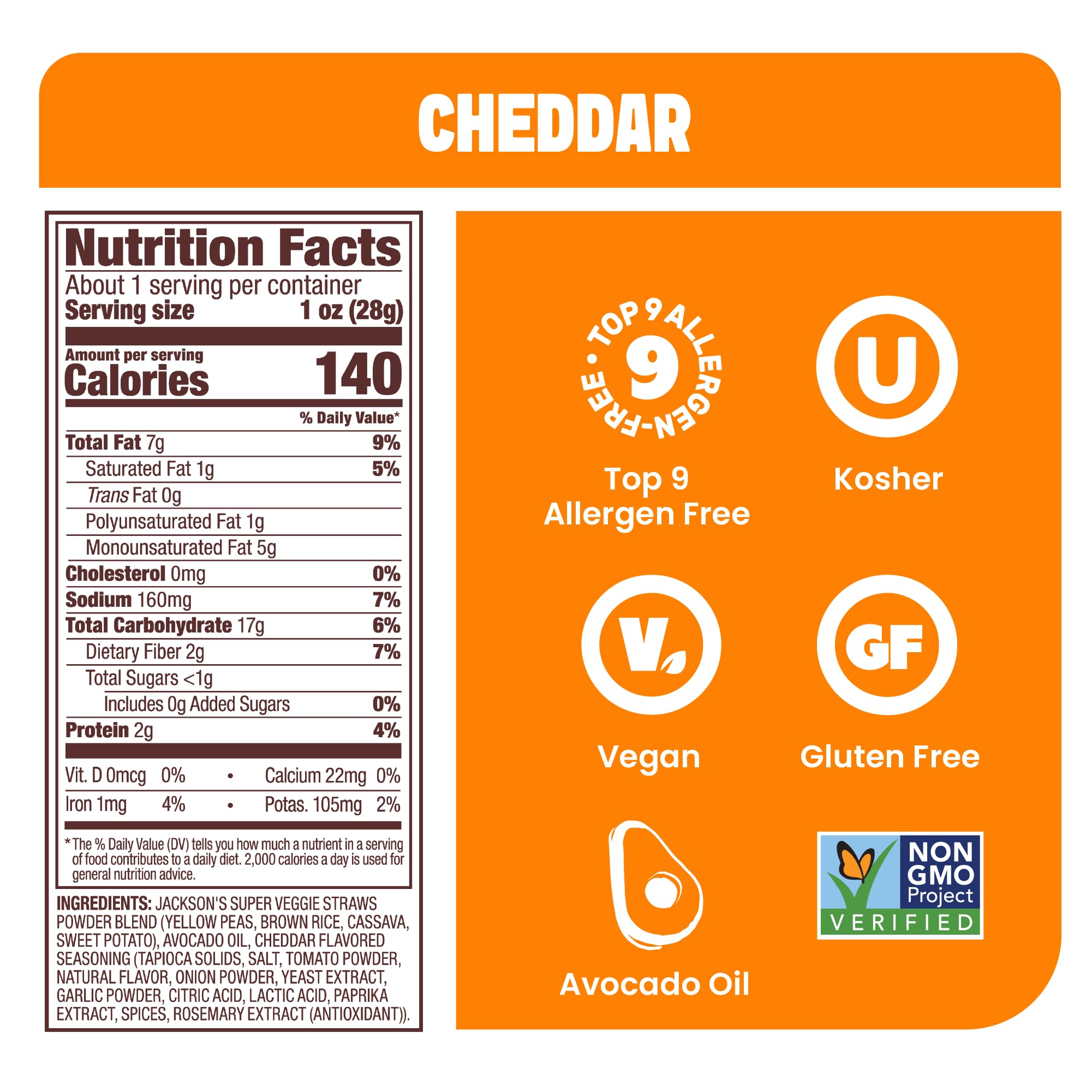 Jackson's cheddar close-up texture of veggie straws, highlights crisp vegetable-based crunch