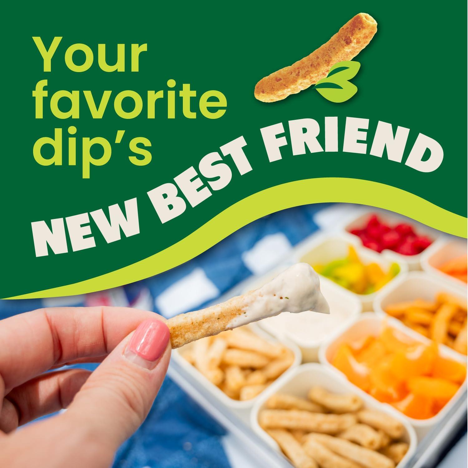 Jackson's open cheddar bag spilling straws, showing ready-to-eat snack and savory appeal