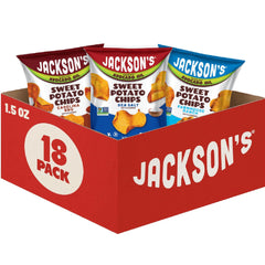 Jackson's Honest front packaging showing variety pack and convenience