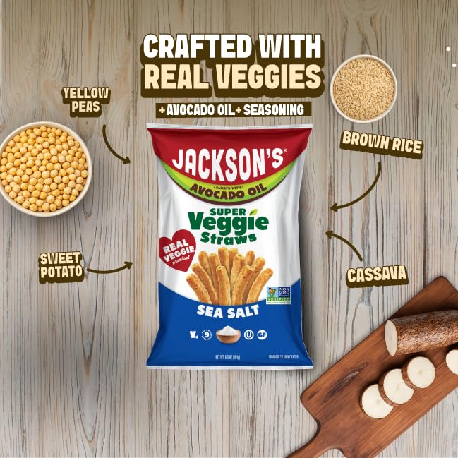 Jackson's 6.5oz bag held in hand for scale showing pack size and portability