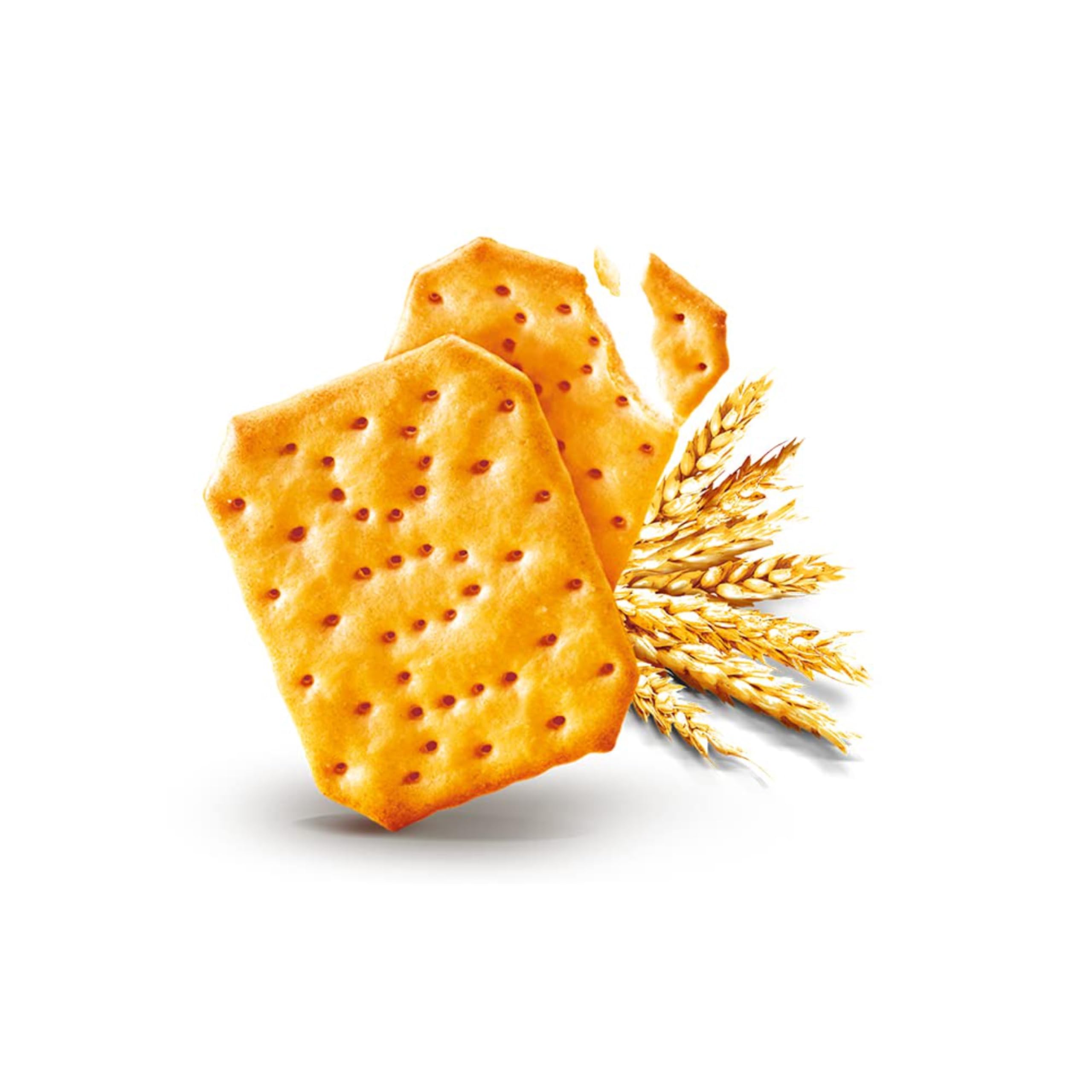 Jacobs Tuc cracker held in hand for size comparison and portable snack convenience