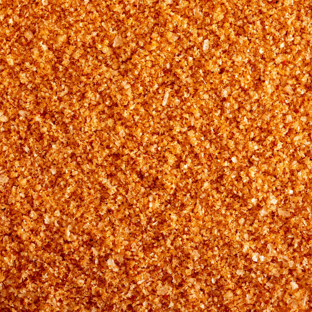 Jacobsen Salt Co. close-up of kosher crystals with smoked habanero for crunchy seasoning